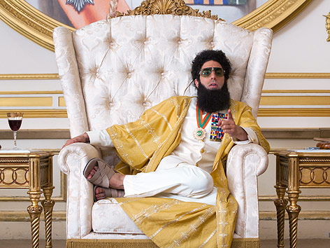 © 2012 Paramount Pictures Schauspieler Sacha Baron Cohen als "Der Diktator"