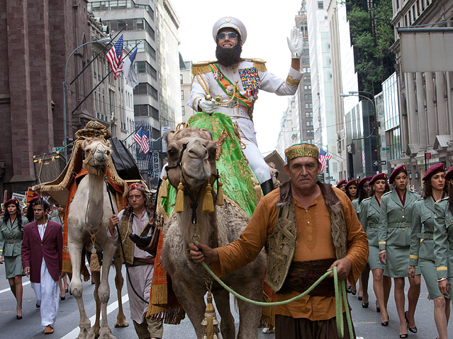 © 2012 Paramount Pictures Schauspieler Sacha Baron Cohen als "Der Diktator"