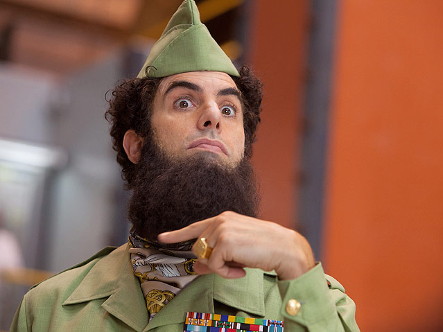© 2012 Paramount Pictures Schauspieler Sacha Baron Cohen als "Der Diktator"