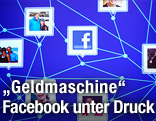 Schematische Darstellung der Facebook-Vernetzung