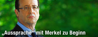 Französischer Präsident Francois Hollande