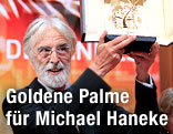Regisseur Michael Haneke bei Preisverleihung