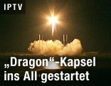 Start der SpaceX-Rakete