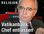 Ettore Gotti Tedeschi, Chef der Vatikanbank