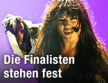 B&uuml;hnenshow von Loreen aus Schweden