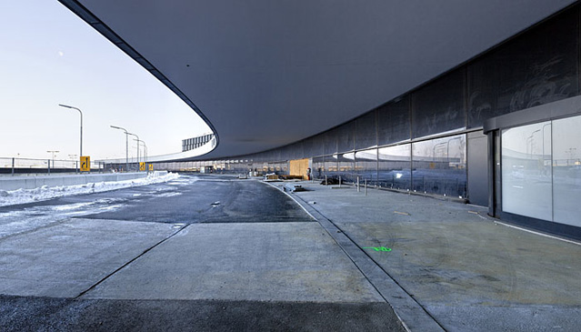 © Flughafen Wien AG/Roman Bönsch Skylink Terminalerweiterung, Flughafen Wien AG, Baustelle am 28.01.2010
