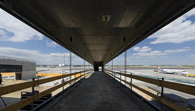 © Flughafen Wien AG/Roman Bönsch Skylink Baustelle, Pier Süd, Flughafen Wien AG, 18.05.2007