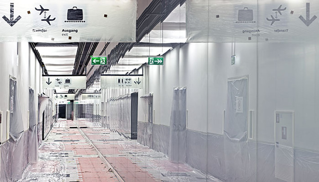 © Flughafen Wien AG/Roman Bönsch Skylink Baustelle, Flughafen Wien AG, Pier Sued Ausbau am 04.07.2011