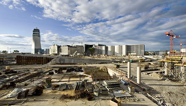 © Flughafen Wien AG/Roman Bönsch Skylink Baustelle, Flughafen Wien AG, 01.06.2006