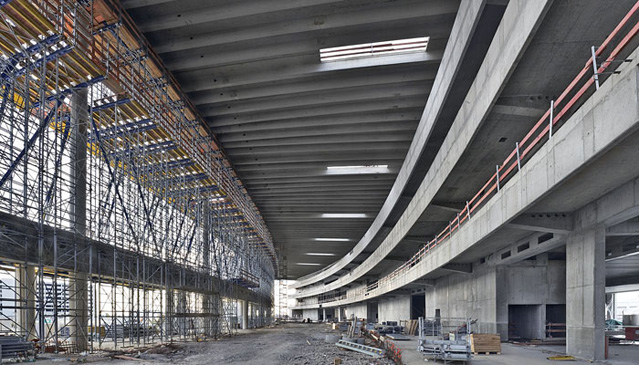 © Flughafen Wien AG/Roman Bönsch Skylink Baustelle, Ankunftshalle, Flughafen Wien AG, 27.08.2006