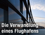 Vorplatz, Flughafen Wien AG, Skylink Fassade und Tower