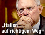 Der deutsche Finanzminister Wolfgang Sch&auml;uble