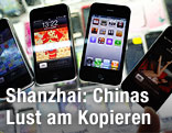 Kopierte iPhones in Shanghai