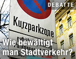 Kurzparkzonen-Schild