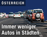 Autos aut einer Stra&szlig;e