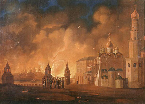 © Public Domain Brand von Moskau