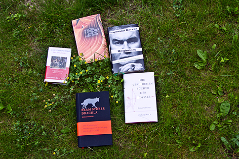 Bücher im Freien