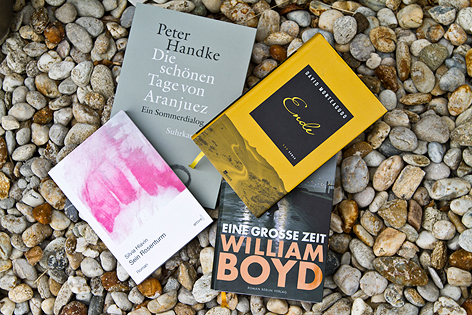 Bücher im Freien