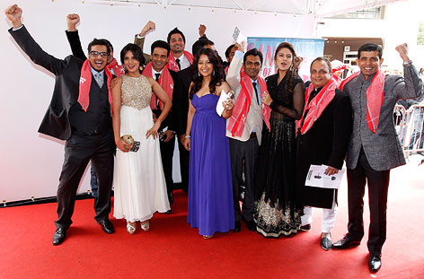 Schauspieler des Films "Gangs of Wasseypur" beim Filmfestival in Cannes