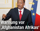 Nigrischer Präsidenten Mahamadou Issoufou