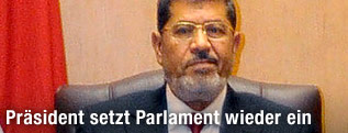 Ägyptischer Präsident Mohammed Mursi