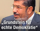 Ägyptischer Präsident Mohammed Mursi