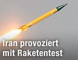 Iranische Schahab-Rakete