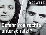 Mitglieder der rechtsextremistischen Terrorzelle "Nationalsozialistischer Untergrund" (NSU)