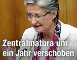 Unterrichtsministerin Claudia Schmied (SP&Ouml;)