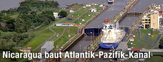 Pedro-Miguel-Schleuse im Panamakanal