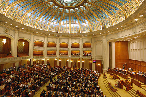 Rumänisches Parlament