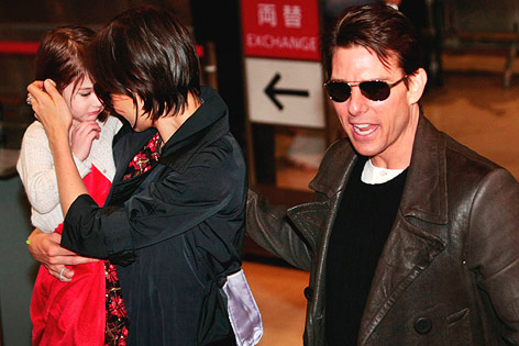 Tom Cruise und Katie Holmes mit Tochter Suri