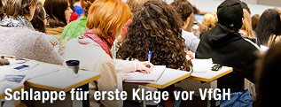 Studenten in einem Hörsaal