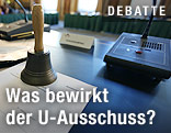 Sitzungssaal des U-Ausschusses