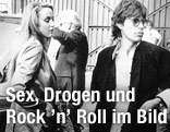Mick Jagger und Jerry Hall im Jahr 1978