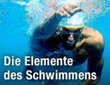 Michael Phelps bei 100m Freistil