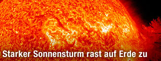Explosionen an der Oberfläche der Sonne