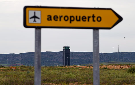 © AP/Paul White Tower des Flughafens von Ciudad Real