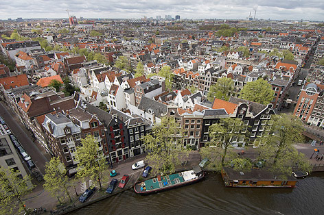 © Corbis/Keenpress/National Geographic Society Blick über Amsterdam