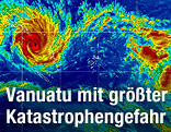 Bild eines Wettersatelliten