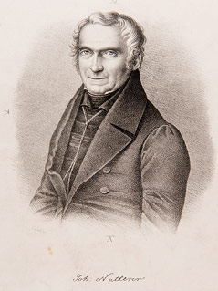 © KHM mit MVK und ÖTM Lithografie von Johann Natterer