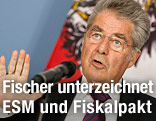 Bundespr&auml;sident Heinz Fischer