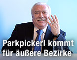Verkehrsstadträtin Maria Vassilakou (Grüne) und Bürgermeister Michael Häupl (SPÖ)