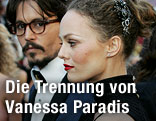Vanessa Paradis und Johnny Depp