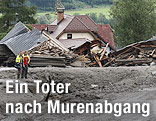 Feuerwehrmänner in St. Lorenzen