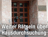 Eingang zur K&auml;rntner Landesregierung in Klagenfurt