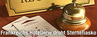 Klingel bei Hotelrezeption