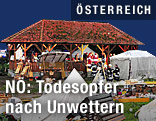 Verwüstung nach Unwetter in Pöchlarn
