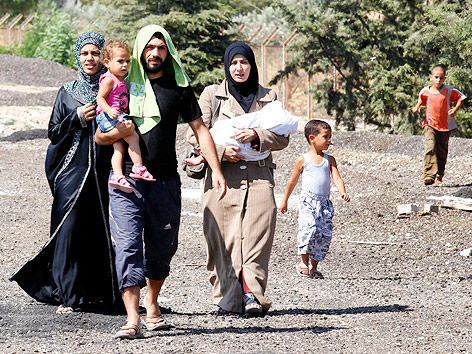 © Reuters/Umit Bektas Syrische Flüchtlingsfamilie