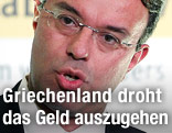 Stellvertretender griechischer Finanzminister Christos Staikouras